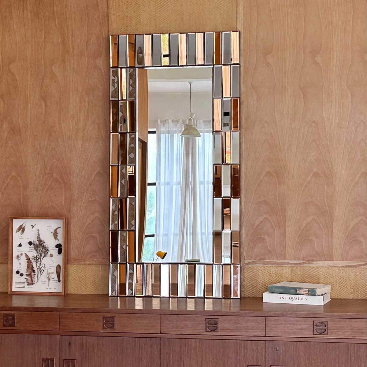 Wandspiegel Milano - 60x90cm - Woonkamer - Spiegel voor Badkamer, Make-up & Wandmontage