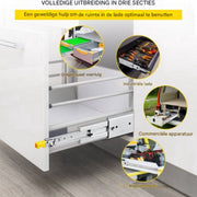 Lineaire Geleider - Lineaire Rail 2 Stuks - Geleiding - 914mm - Koolstofstaal Aluminium
