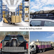 Harde Spanbanden - Sjorbanden - Ratel Spanbanden Uit Eén Stuk - 6 m x 25 mm - Oranje - 0 stuks - Stevige Bevestiging voor Veilig Transport