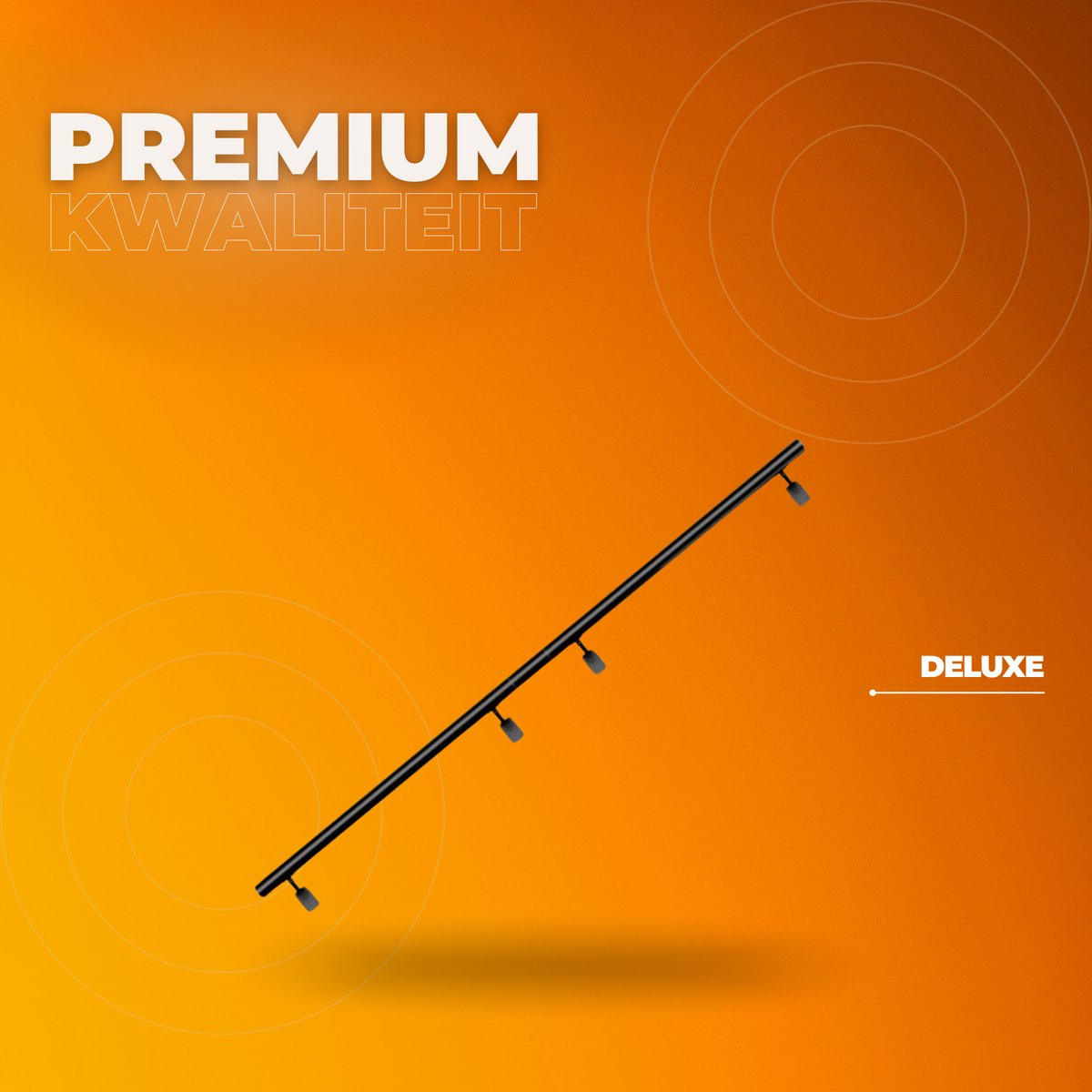 Trapleuning - Onderhoudsarme Aluminium Reling - 213 cm - 200kg Draagvermogen