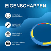 Trampoline Randkussen - Beschermkussen - Beschermrand - Trampolinerand - Diameter buitenring: 3 m - Multicolor