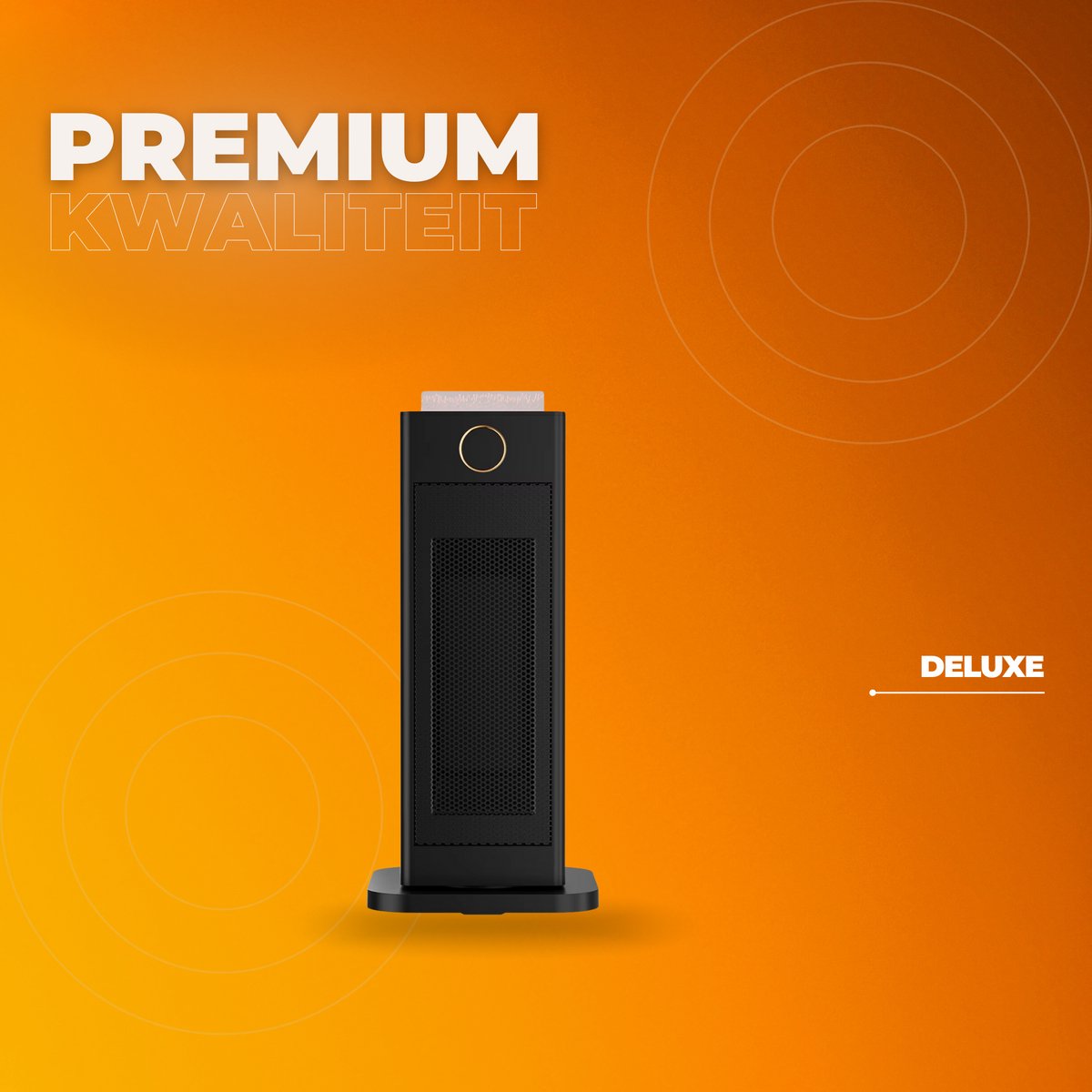 Draagbare elektrische heater - 2000W - Met afstandsbediening - verwarmings ventilator - Voor thuisgebruik en kantoor - Met timer