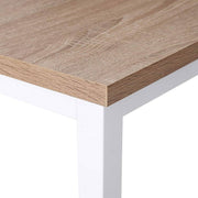 Bartafel - Licht Eiken - Vierkant - 60x60x100cm - Hout & Metaal