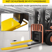 Palletvorkverlengingen - 182cm - Vorkverlenging - Palletvork Lichtgewicht Heftruckkraanoog - Extra Vorkverlengstuk