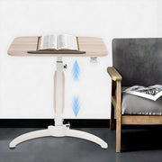 Laptop stand - Bed tafel - Bijzettafel - Laptoptafel - Voor thuis of kantoor - Inklapbaar bureau voor laptop - Houtkleurig