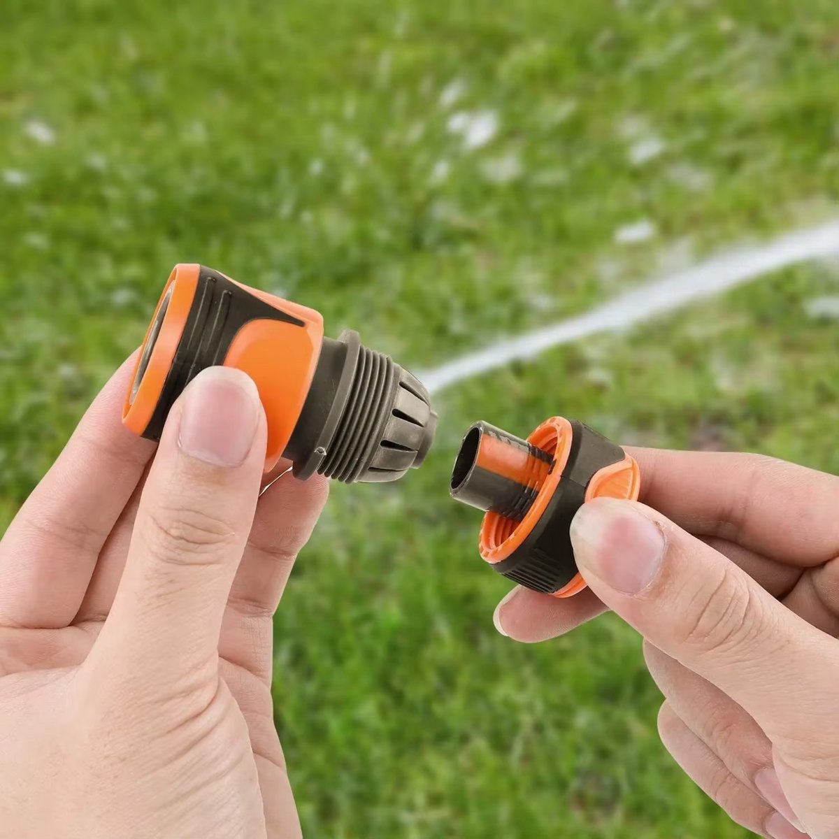 Tuinslangadapter - Tuinspuit - Aansluitset - Slangsplitter- 11-Delig