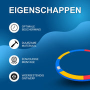 Trampoline Randkussen - Beschermkussen - Beschermrand - Trampolinerand - Diameter buitenring: 4,2 m - Multicolor