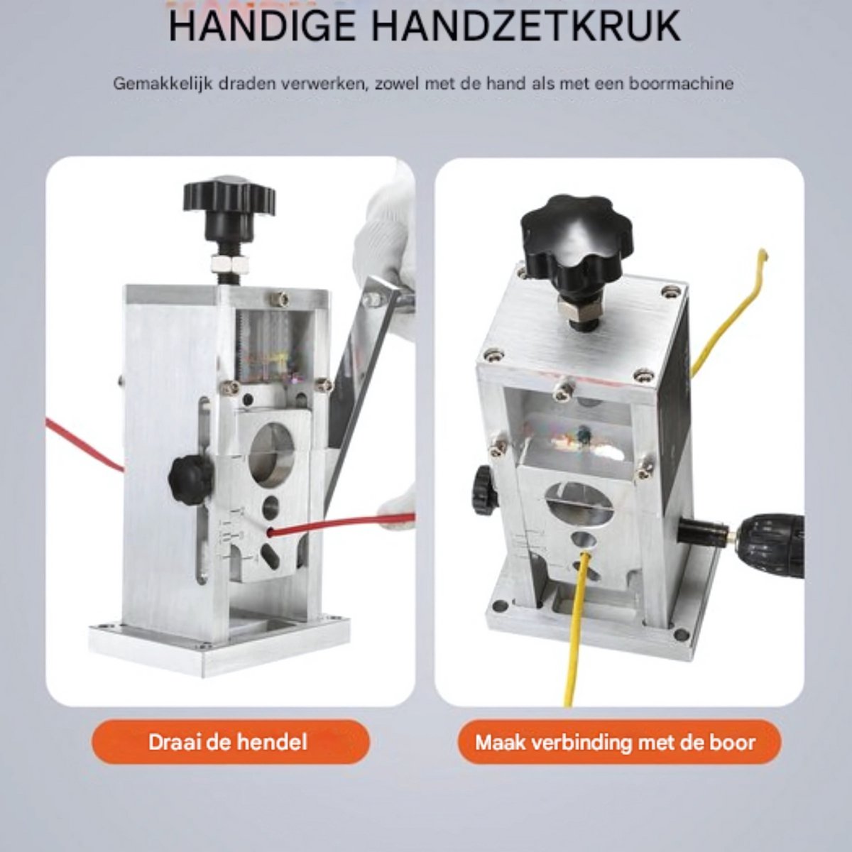 Kabelstripper 1,5 tot 38mm - Kabellpeller - Striptang - Kabel stripper - Stripmachine - Handmatig of Booraangedreven