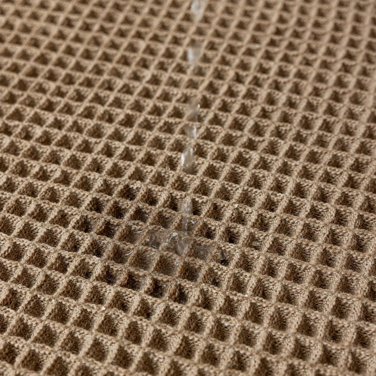Badmat voor badkamer - Douchemat - Grijs - 50x80cm - Absorberend & antislip - Boho stijl