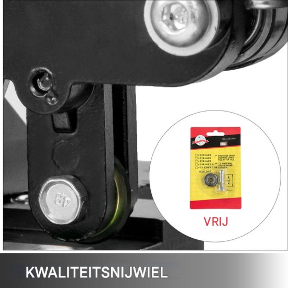 Professionele Tegelsnijder - Ergonomische Grip - Handmatig - Infrarood laser - 800/1200mm