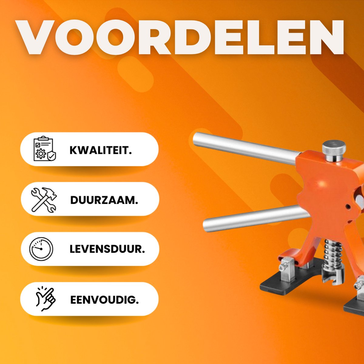 Uitdeukset PRO - 46 delige set - Voor auto - Slagtrekker - Deukentrekker - Zuignap - Zuignaplifter - Auto reparatie