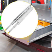 Lineaire Geleider - Lineaire Rail 2 Stuks - Geleiding - 914mm - Koolstofstaal Aluminium