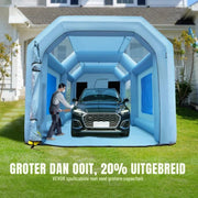 Opblaasbare spuitcabine - Verfcabine - spuitcabine - Geschikt Voor incl. lucht filtersysteem