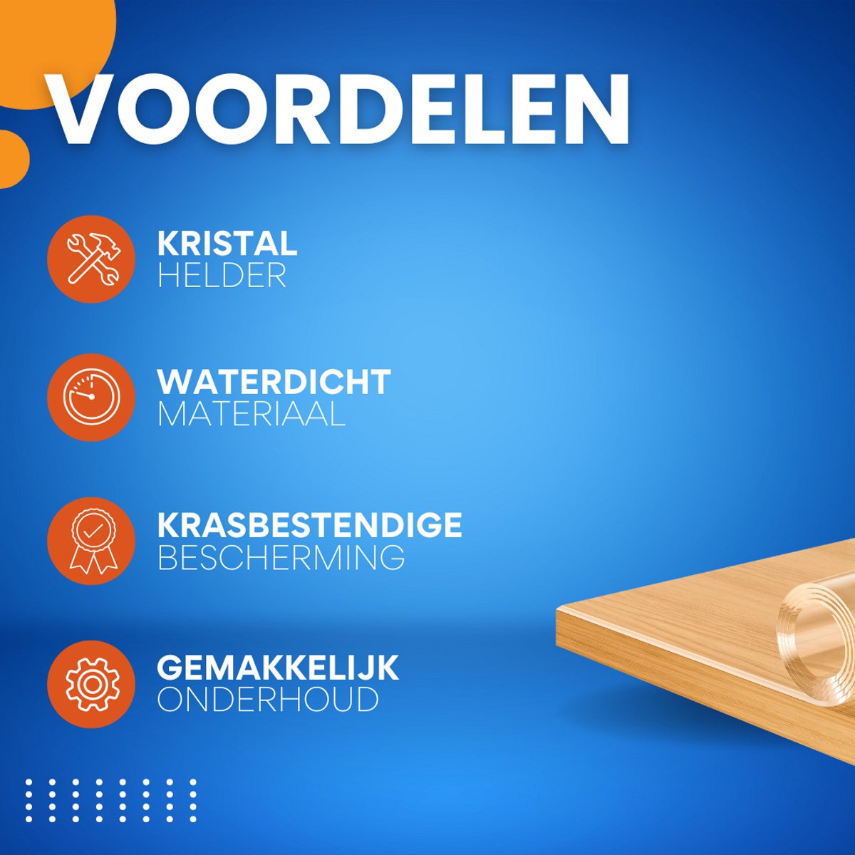 Transparant Tafelkleed - PVC Tafelbeschermer 2 mm - 100x200 cm - Waterdicht & Kristalhelder - Rechthoekig - Beschermhoes voor Eettafel