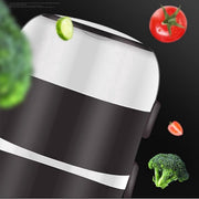 Happyment Rijstkoker PRO Met Stomer - Rijstkoker Klein 2L - Stoomkoker - Multicooker - Multicooker klein - Stoompan - Intstant pot - Drie Lagen - RVS Behuizing - Multifunctioneel