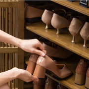 XXL Vintage schoenenkast Tavien - Schoenenrek - 20 paar - Voor Entree - Met deuren