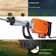 Sloophamer Brutalo - Elektrische Slaghamer - 2000W Breekhamer - Beitelhamer Gereedschap