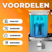 Proffesionele Drankdispenser RVS - Sapdispenser- met kraantje - 2 Tanks van 12L - Professioneel Koelelement