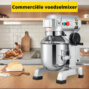 Happyment Kneedmachine - Deegmachine - Deegmixer - Deeg Kneder - Keukenmachine - 450W - 10L