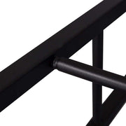 Hoge barkrukken Parijs - Zwart - Set van 2 - Keuken - Barstoelen - Zonder rugleuning - Hout