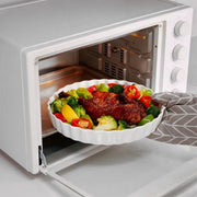Ventina Ovenschaal Exclusiva - 1 delig - Wit - 1200ML - Servies - Diepe borden - Ontbijtborden - Bordenset
