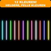 Bolt Edge Lightsaber - Licht en geluid - 10 geluiden - 12 kleuren - Lichtzwaard