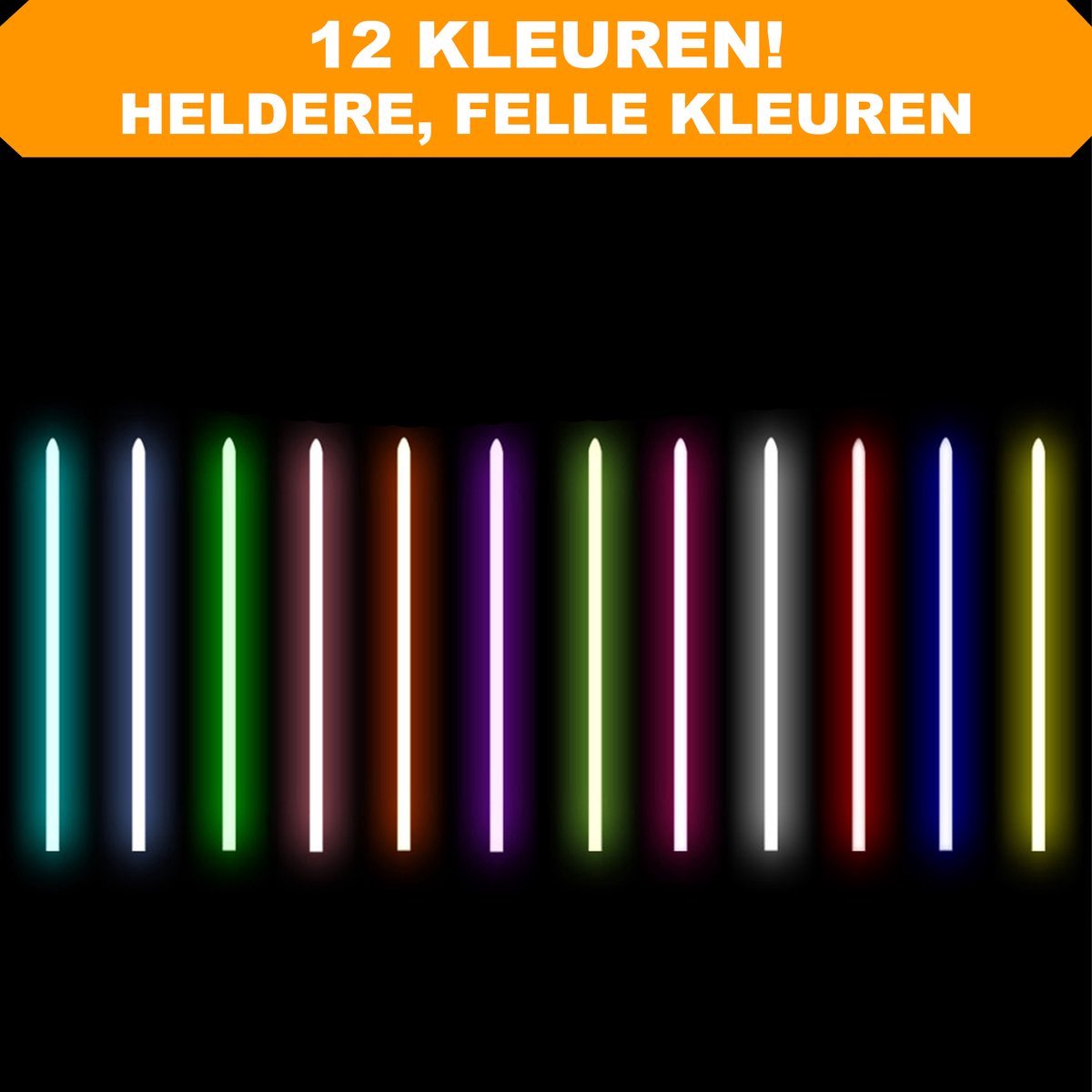Bolt Edge Lightsaber - Licht en geluid - 10 geluiden - 12 kleuren - Lichtzwaard