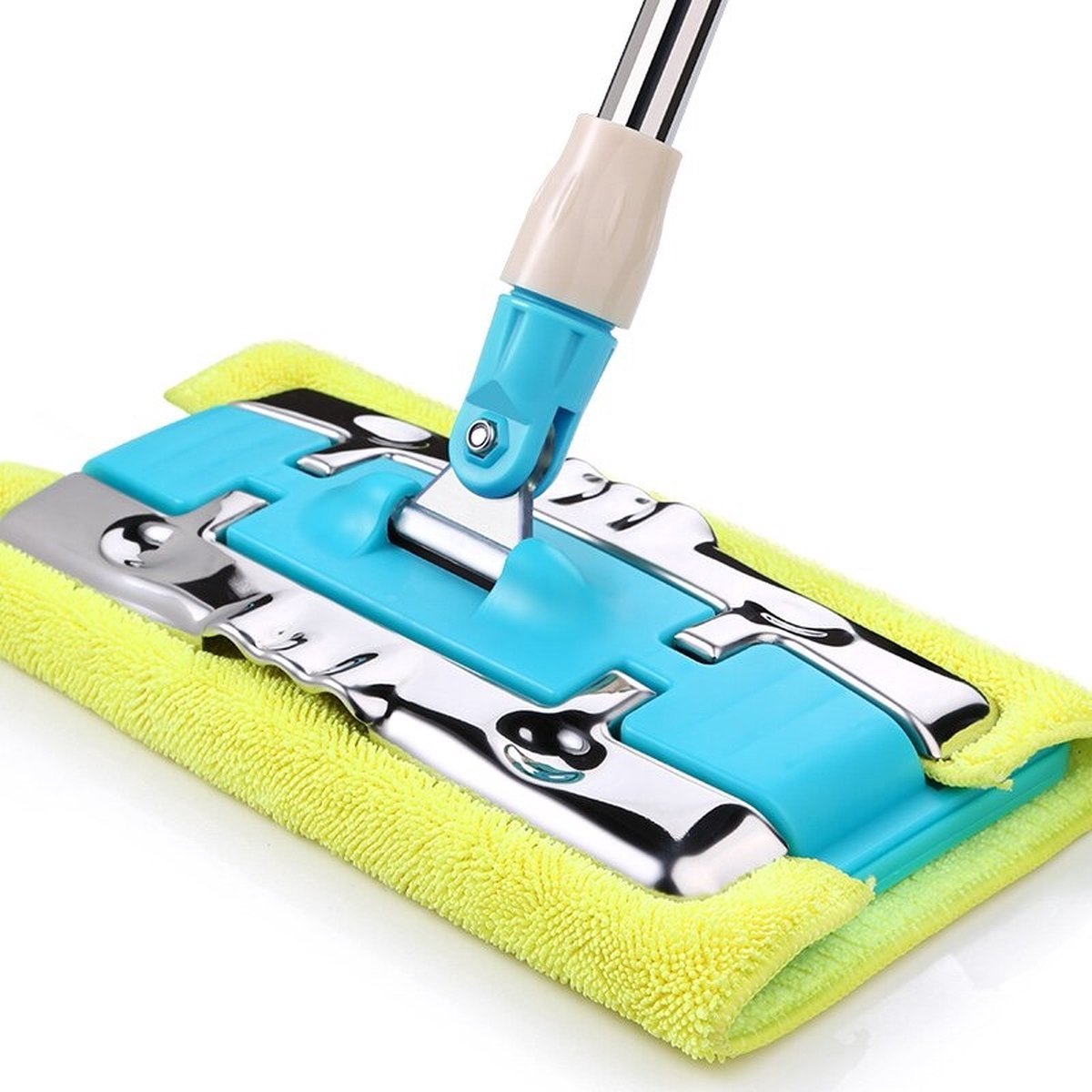 Happyment Dweilsysteem - Dweilsysteem Met Wringer - Dweilset - Dweilstok - Mop Set - Mopsysteem