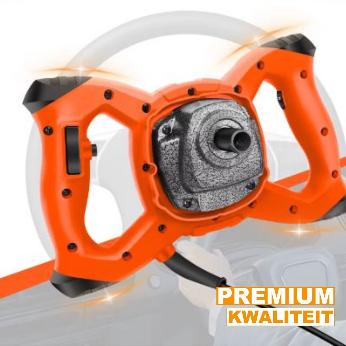 Handheld Betonmixer Vireo - 2600W - 6 Snelheden - Verstelbare Roerder - Elektrische Mix - M14 Mengstaaf