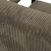 Happyment Moderne Fauteuil - Voor binnen - Grijs - Loungestoel met hoofdkussen - Volwassenen - Loungezetel - Modern