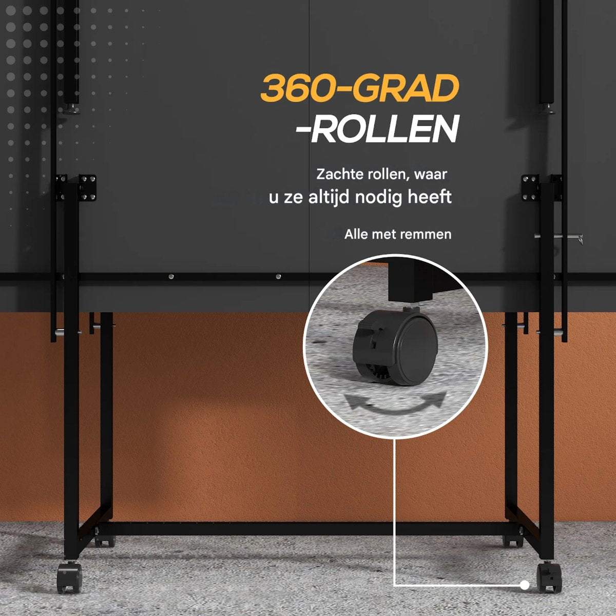 Opvouwbare Tafeltennistafel - Pingpongtafel - Voor Binnen & Buiten - Inclusief 2 Rackets & 3 Ballen - Blauw