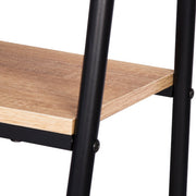 Bolt Edge Kledingrek - Bruin - Met 2 planken - Garderoberek met schoenenrek
