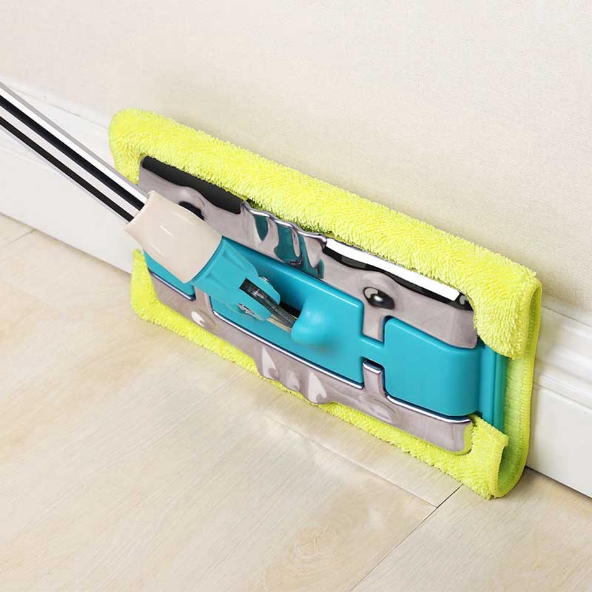 Happyment Dweilsysteem - Dweilsysteem Met Wringer - Dweilset - Dweilstok - Mop Set - Mopsysteem