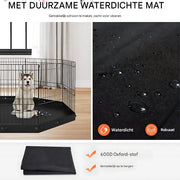 Puppyren - Hondenren - Konijnenren - 61CM - Met vloermat