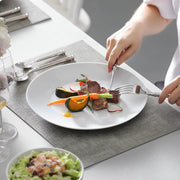 Majestic Dinerborden – Serviesset – 12 persoons – 24 delig – Wit Keramisch – Breakfast Plates – Stijlvol keramiek