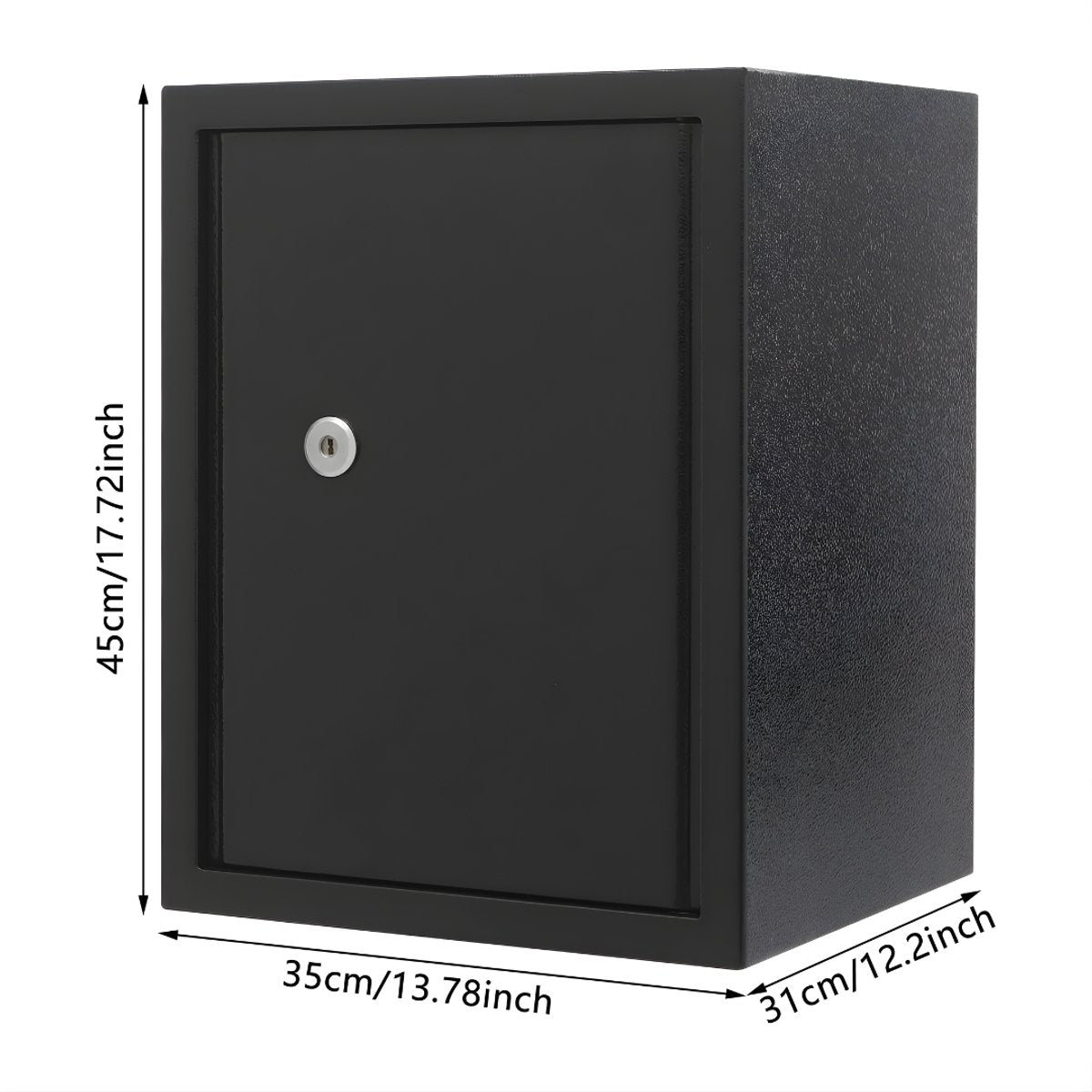 Kluis- Voor thuisgebruik - Veiligheidskast met sleutel - Metaal 35L