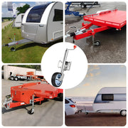 Neuswiel 680KG - Aanhangwagenkrik met wiel - Voor campers, boottrailers en aanhangers