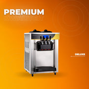 Commerciële Softijsmachine - IJsmaker 3 Smaken - 22-30L per Uur - Roomijsmachine