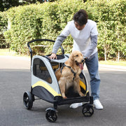 Hondenbuggy - Inklapbaar - Voor kleine honden - Tot 55KG - All terrain - Comfort