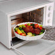 Ventina Ovenschaal - 1 delig - Wit - 1200ML - Servies - Diepe borden - Ontbijtborden - Bordenset