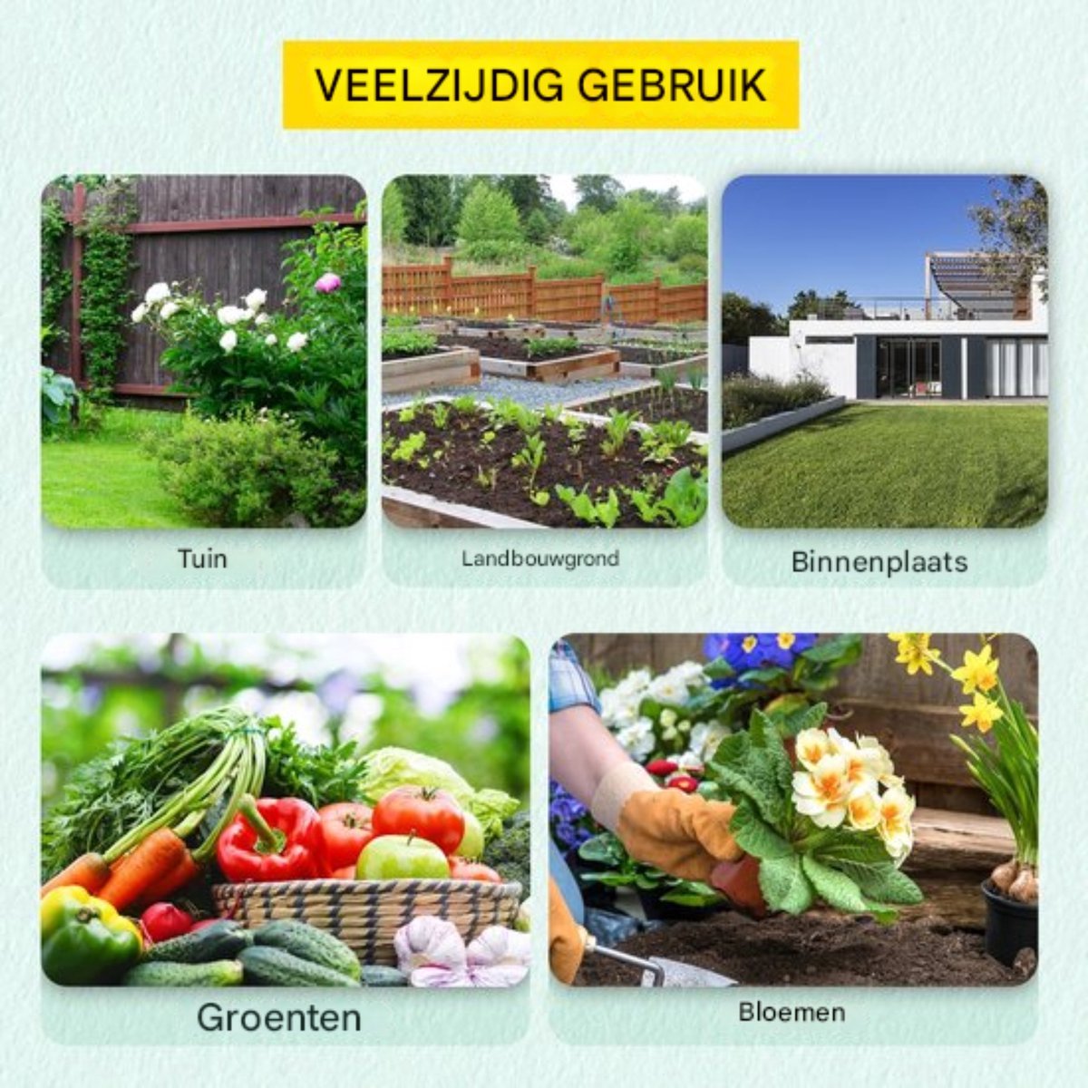 Professionele Kas - Moestuin - Waterdicht - Groen - Walk in - 215CM hoog - Met ramen