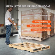 Palletbreker PRO - Pallet Buster - 137,2cm Lamellenheffer - Roughneck - Koevoet breekijzer Incl. Handschoenen - 907KG