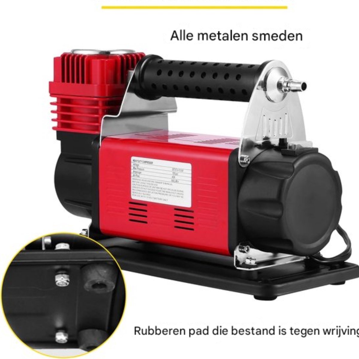 Stille Luchtcompressor - Luchtblazer - 8 Bar - Geschikt Voor 70db