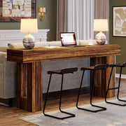 Consoletafel landy - Wandtafel - Sidetafel - Massief hout - Haltafel - Woonkamer of hal