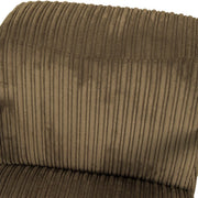 Bolt Edge Luxe Fauteuil - Bruin - Loungestoel met hoofdkussen - Modern ontwerp