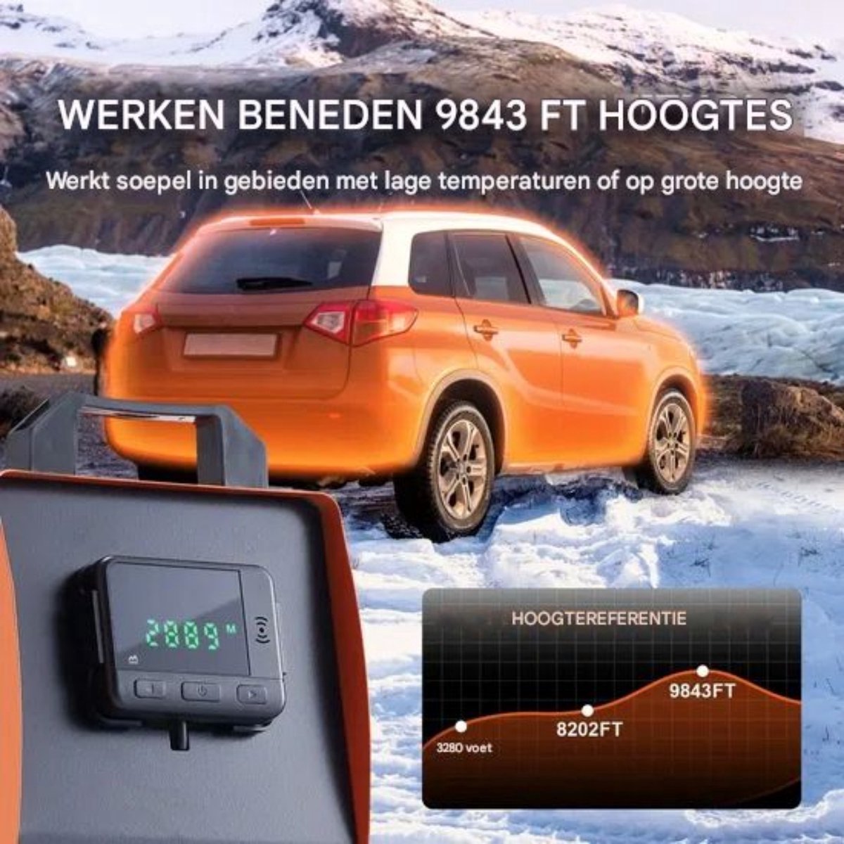 Luxe auto verwarming - Dieselkachel - Standkachel - 5KW - LCD Scherm - Bluetooth