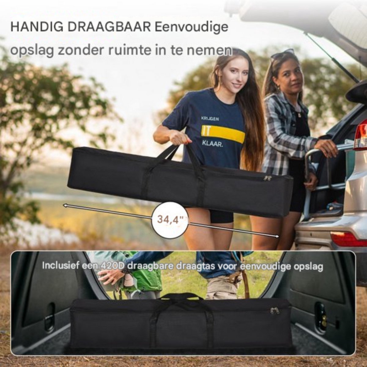 Projectiescherm deluxe - 150 inch - Beamerscherm - HD 4K - Projectiedoek - Beamer Scherm - 160° Kijkhoek