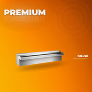 Zwembad fontein milano - 122 cm - RGB LED verlichting - Waterval - RVS - Met Connector Slang Klem PTFE Tape