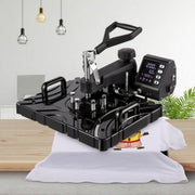 Warmte persmachine - 10 in 1 Hittepers - T-shirt - Transferpers voor Bedrukking