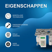 Naaimachinemotor - Voor elektrische naaimachines - Borstelloze, energiebesparende servomotor - Wit